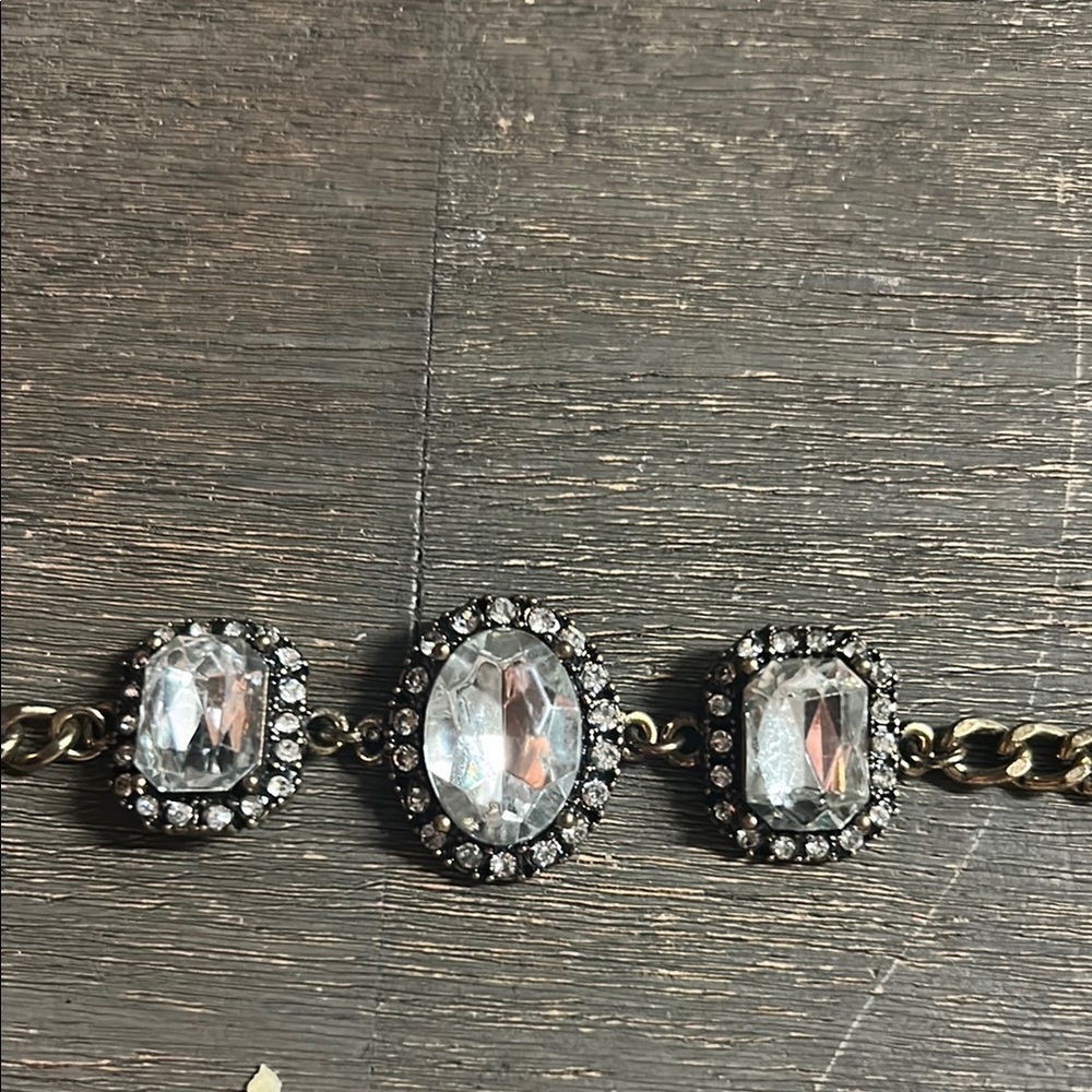 Elegant Silver Crystal Bracelet - Baublebar‎